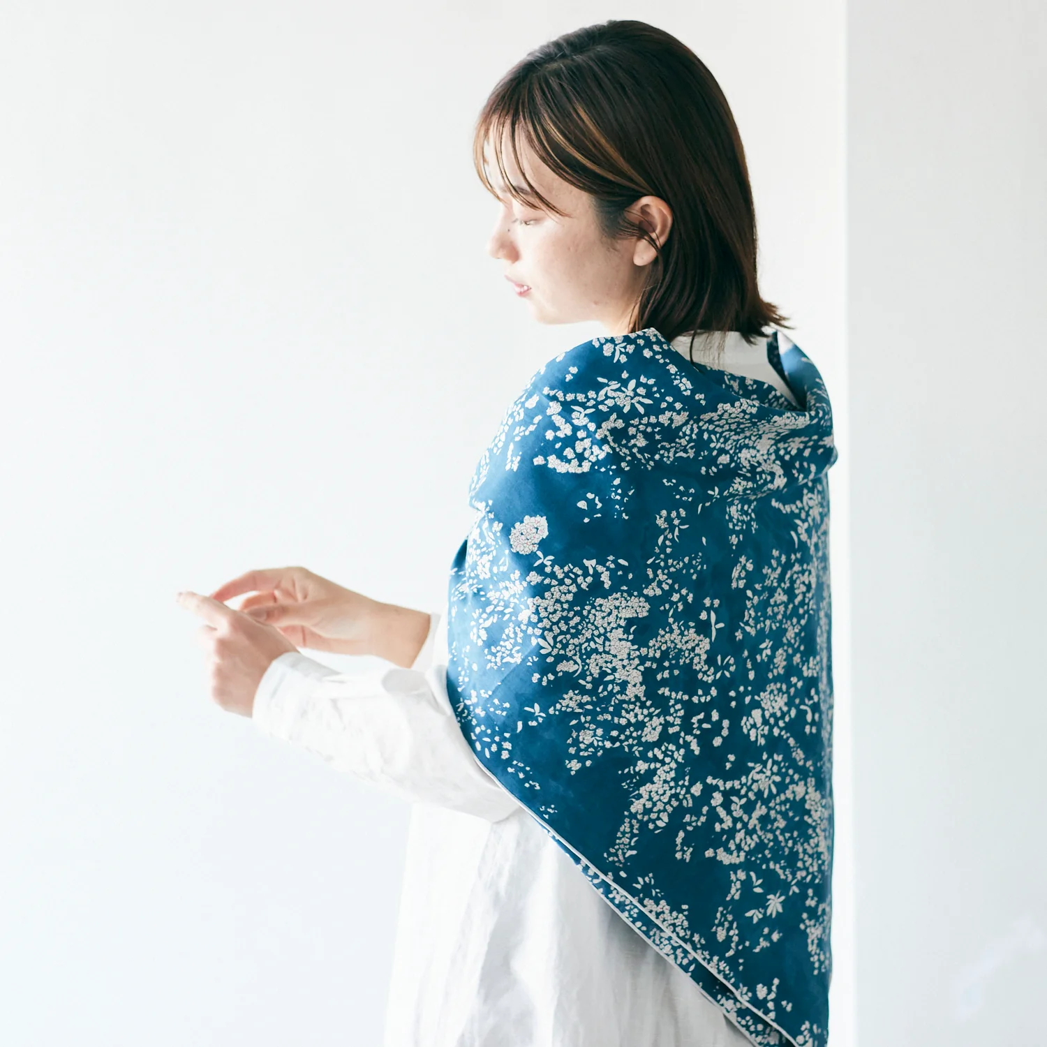 [Kokka Lifestyle] nani IRO Cotton Silk Furoshiki - Image 7