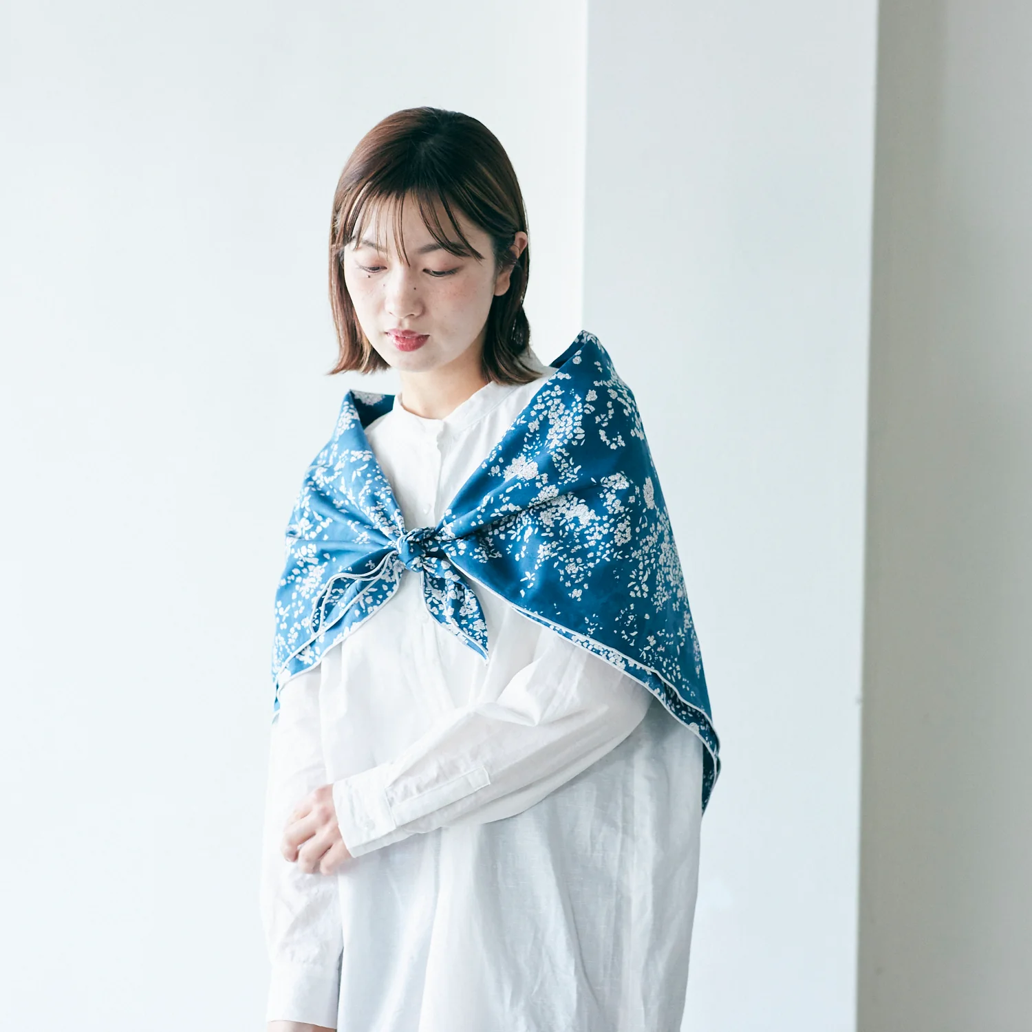 [Kokka Lifestyle] nani IRO Cotton Silk Furoshiki - Image 8