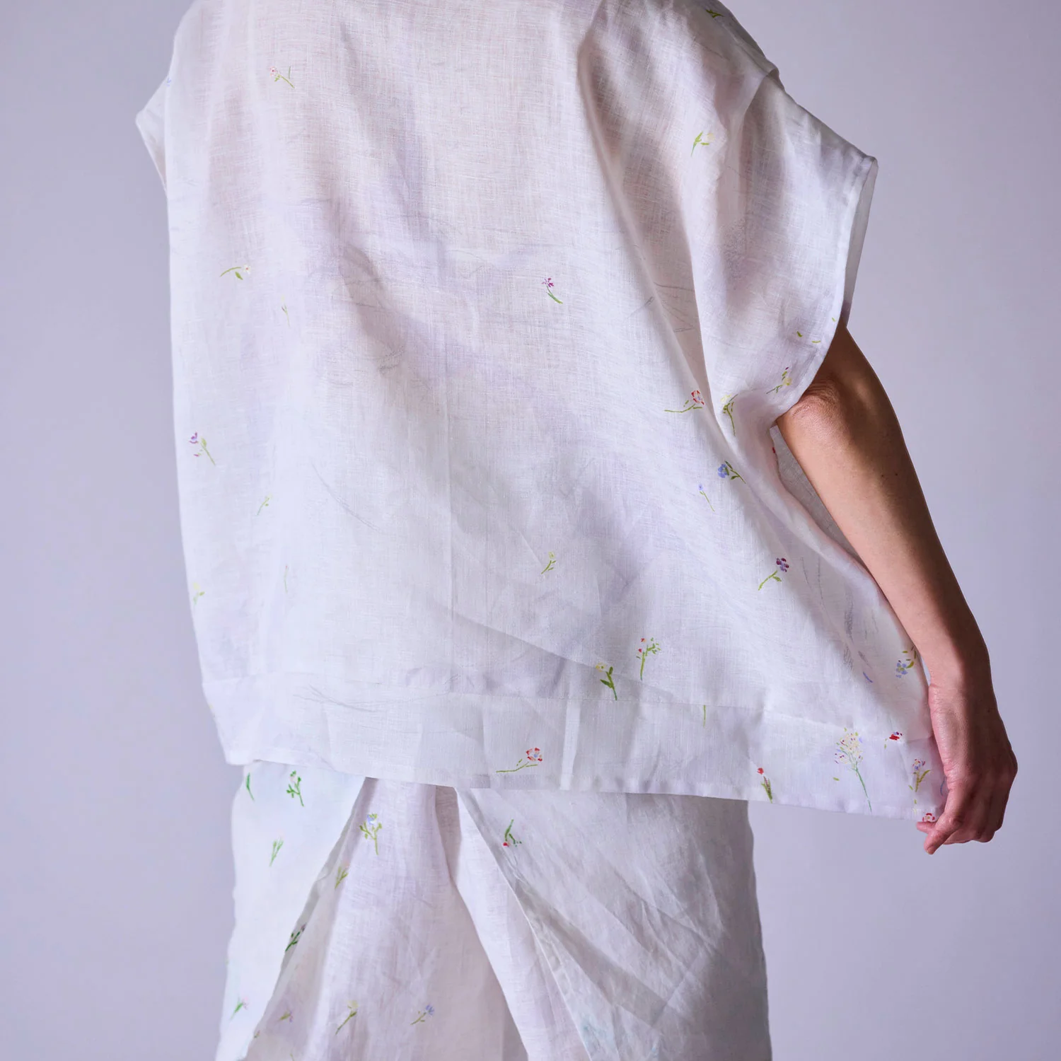 nani IRO Sanga Linen - Sax Blue EGX-11451-1 - Image 6