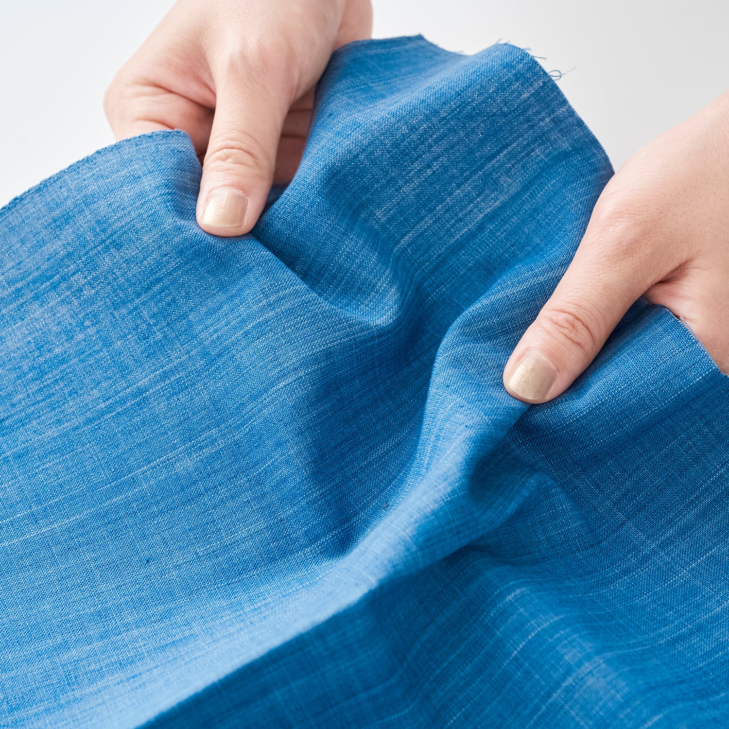 Natural Indigo Yarn-dyed Cotton Solid - Navy [15" Width] - Image 6