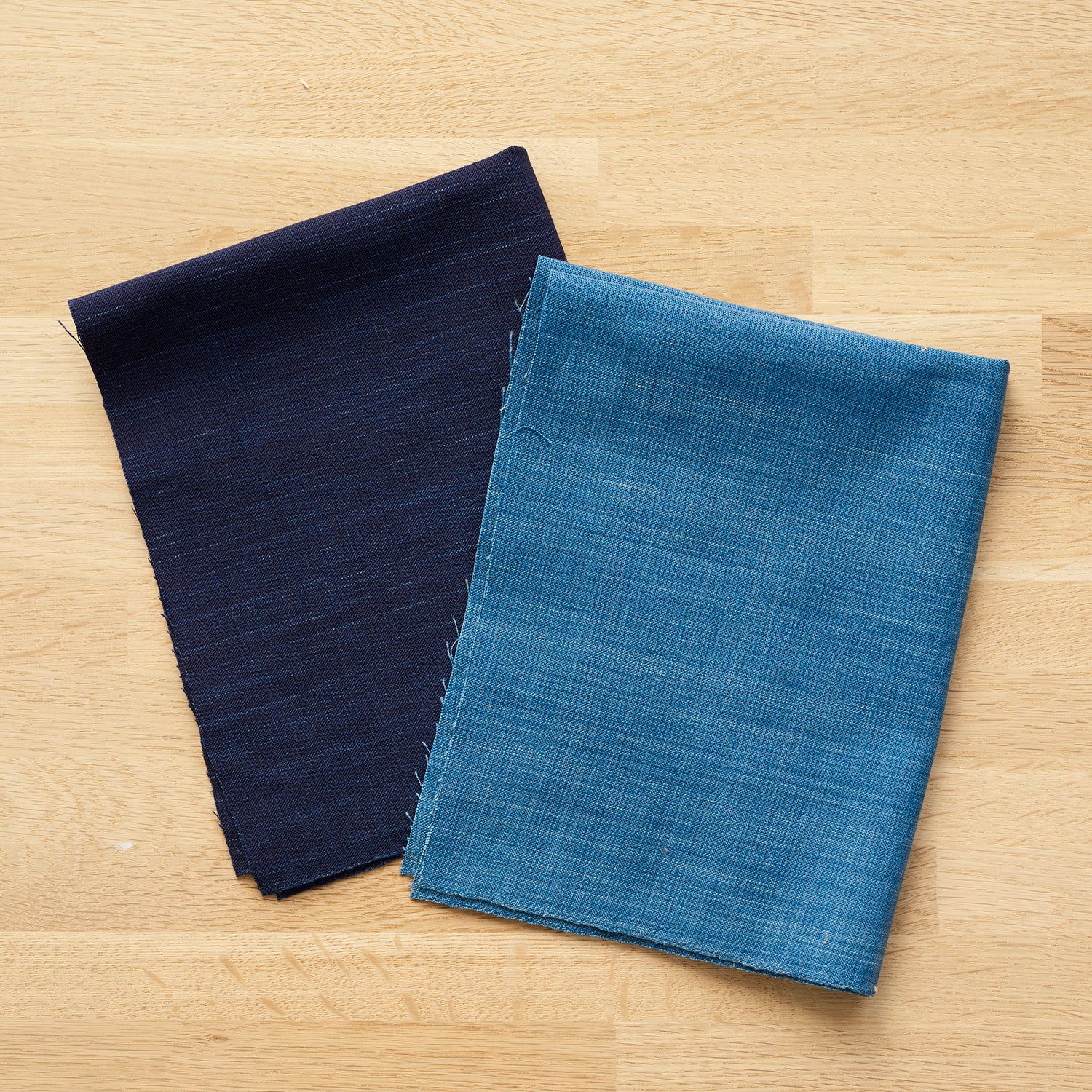 Natural Indigo Yarn-dyed Cotton Solid - Navy [15" Width] - Image 7