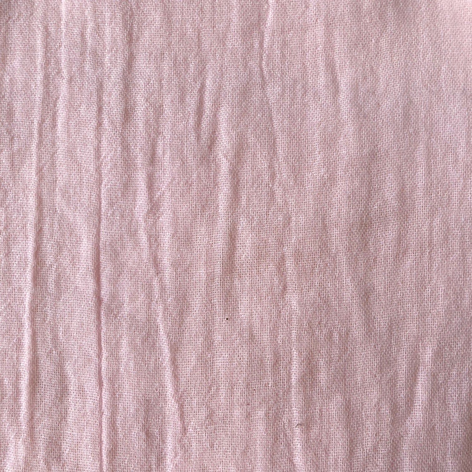 Nuno to Mono 100% Cotton Triple-Washed Double Gauze - Light Pink YKA-500-1