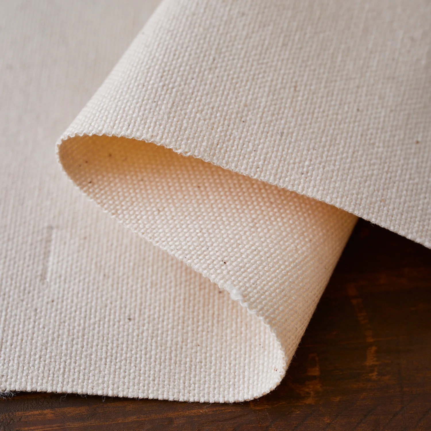 Nuno to Mono Cotton Heavyweight Canvas - Ecru YKA-530-1 - Image 2