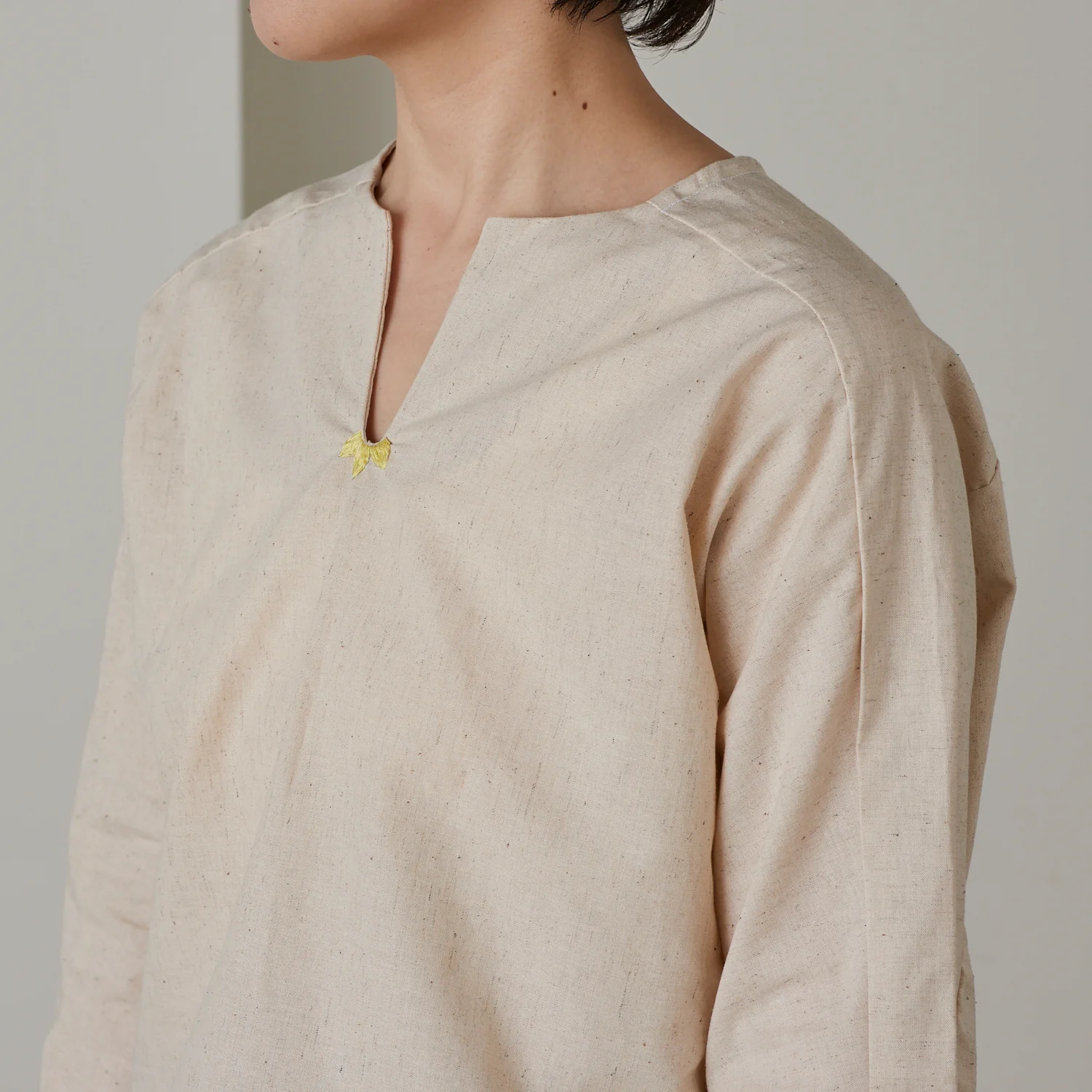 Nuno to Mono Cotton Hemp Sheeting - Red YKA-560-1 - Image 7