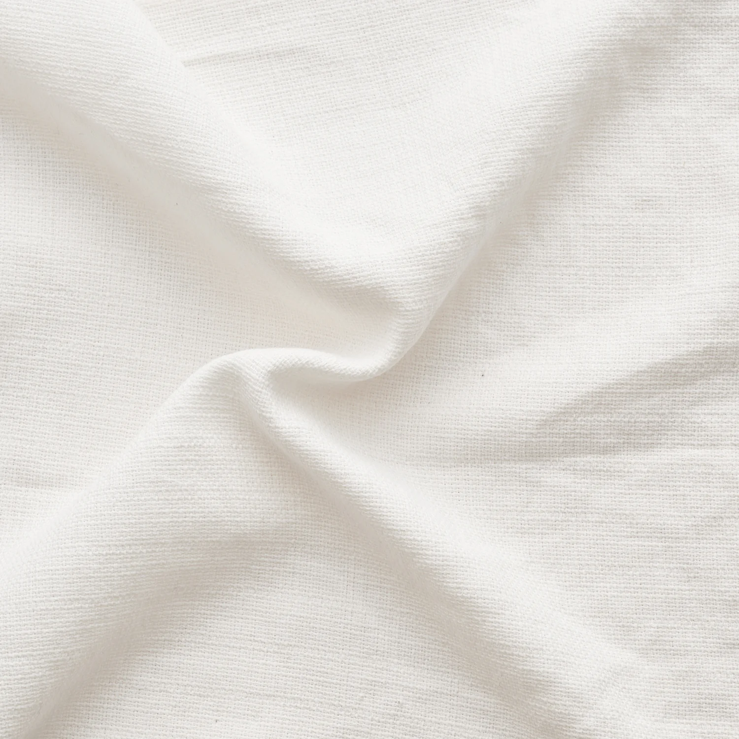 Nuno to Mono Triple Washed Cotton Dobby - White YKA-682-1 - Image 2
