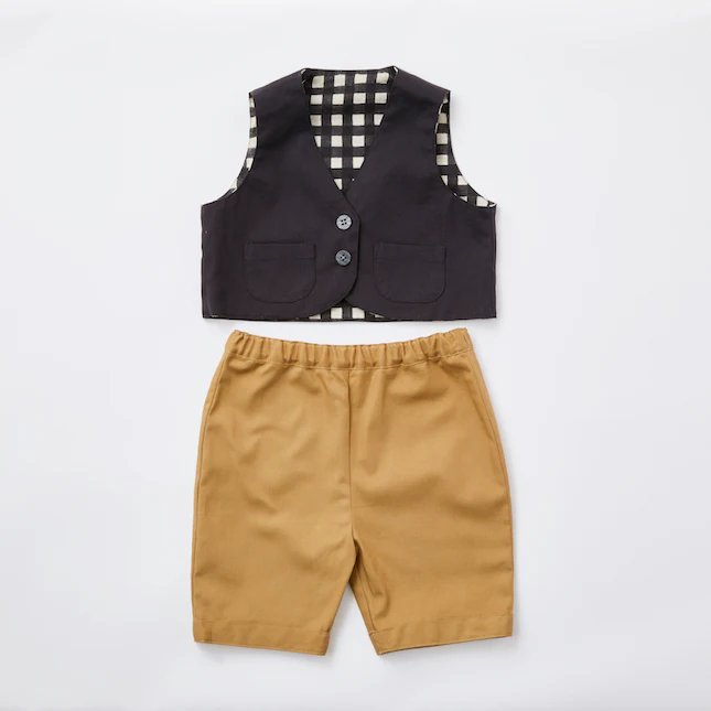 Organic Cotton Oxford - Light Brown - Image 10