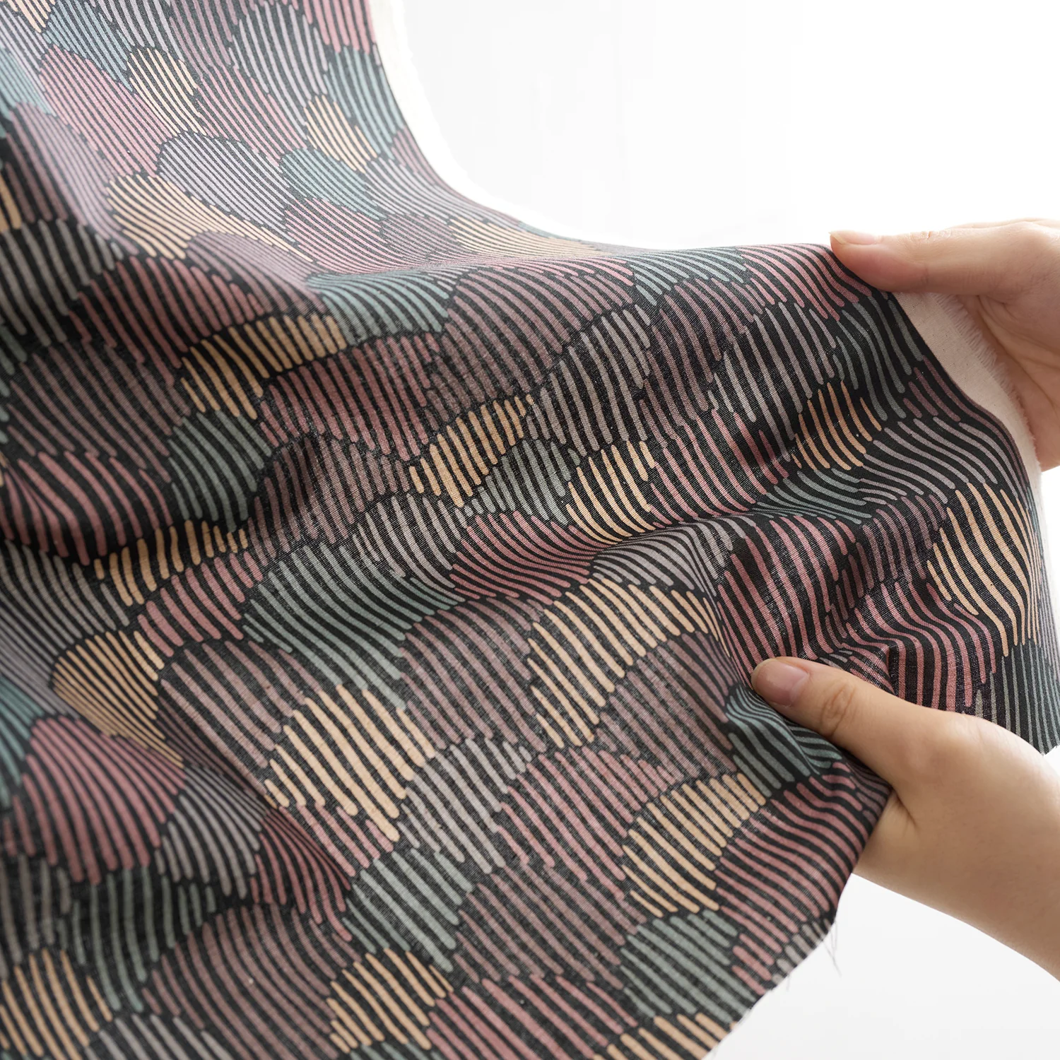 [Preorder] Pathway by Bookhou - Scallops Cotton Linen Sheeting EKX-1440-3 (Expected shipment July 2026) - Image 4