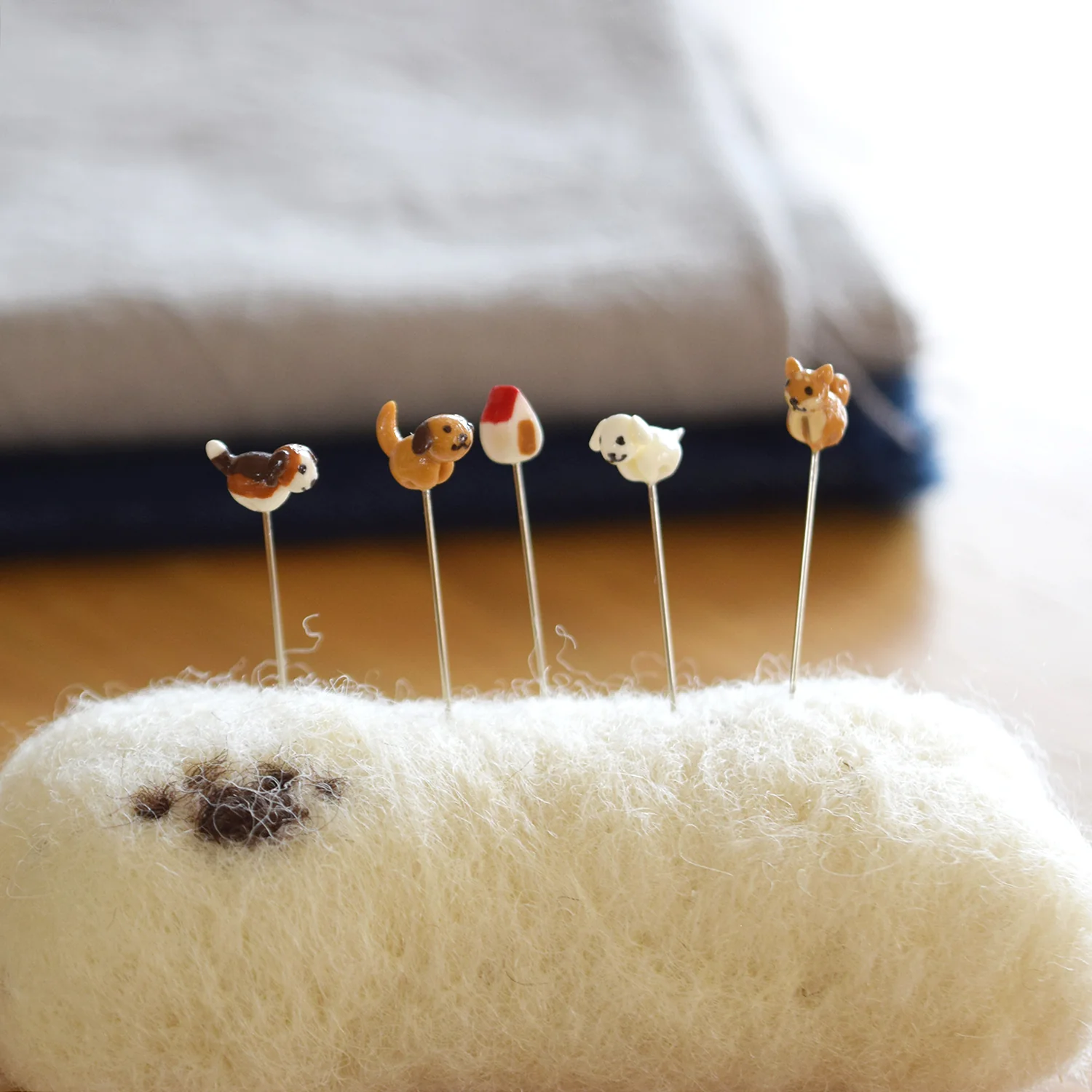 Puppy Friends Marking Pins & Pincushion - Image 2