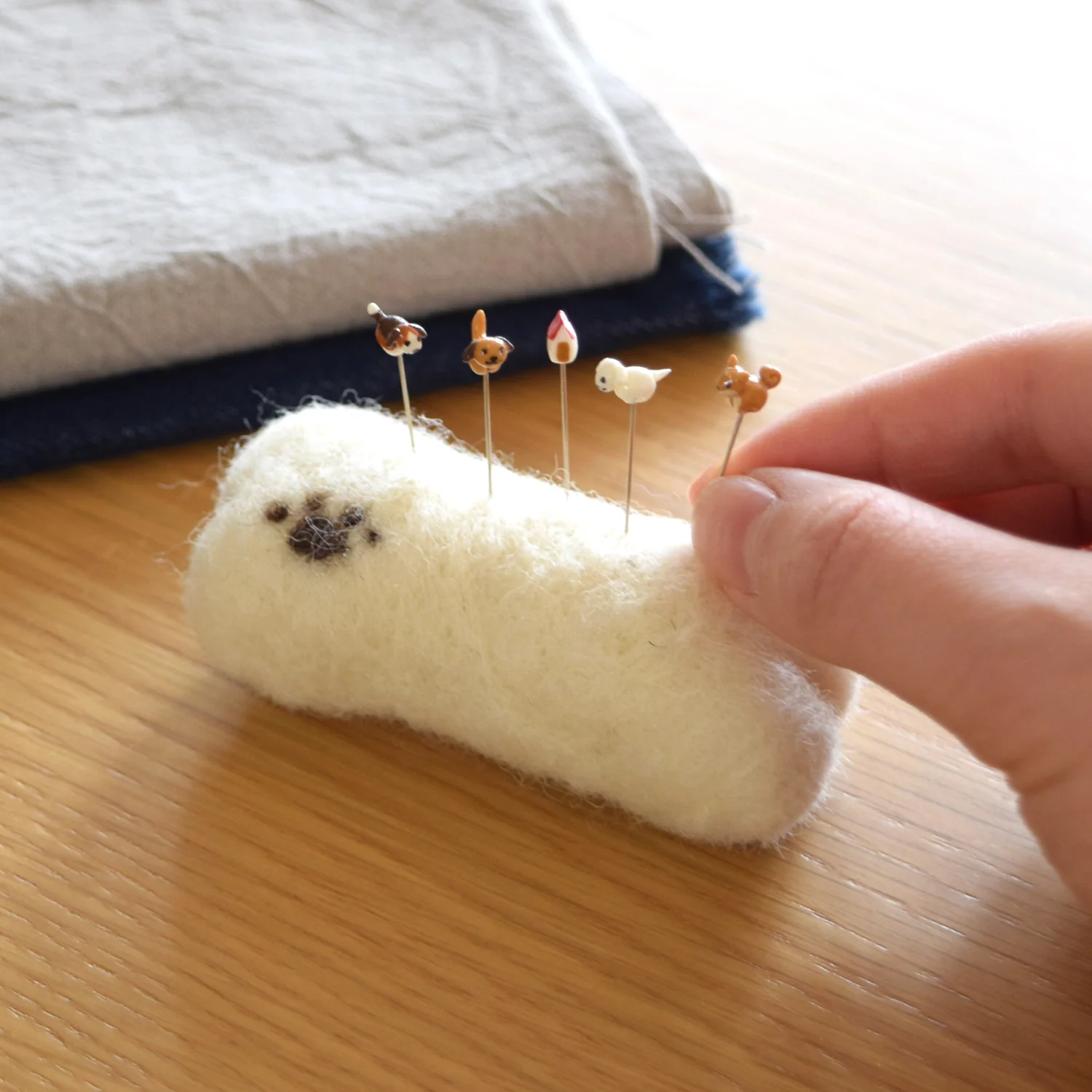 Puppy Friends Marking Pins & Pincushion - Image 4