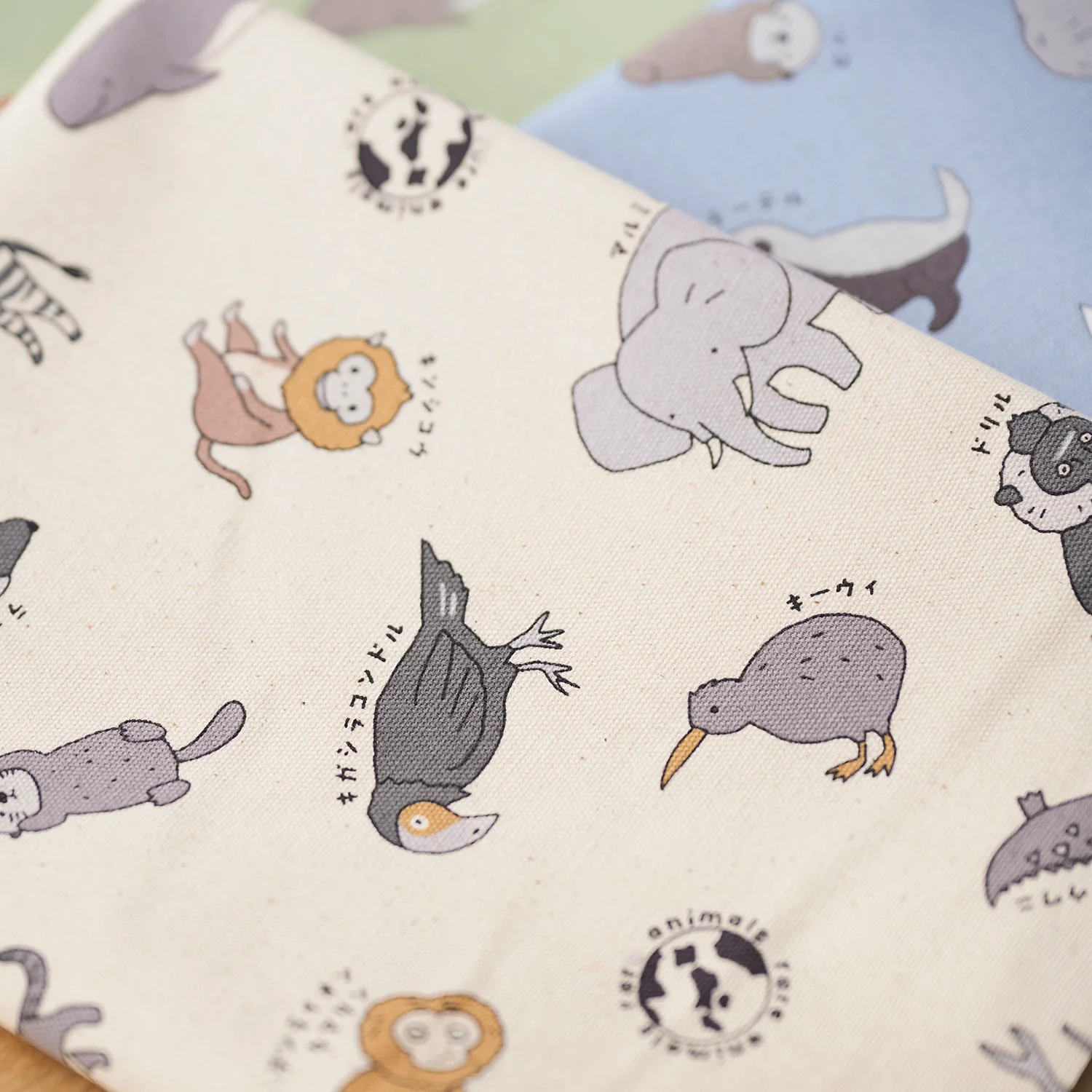 Rare Animals Cotton Oxford - Beige YPA-69000-1 - Image 5
