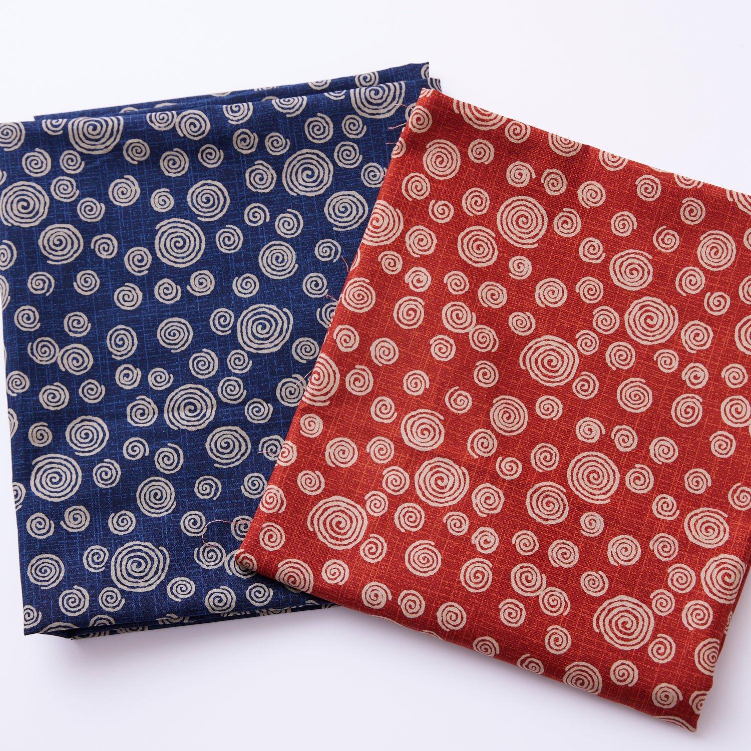 Uzumaki Spiral Cotton Broadcloth - Red KW-3656-5 - Image 3