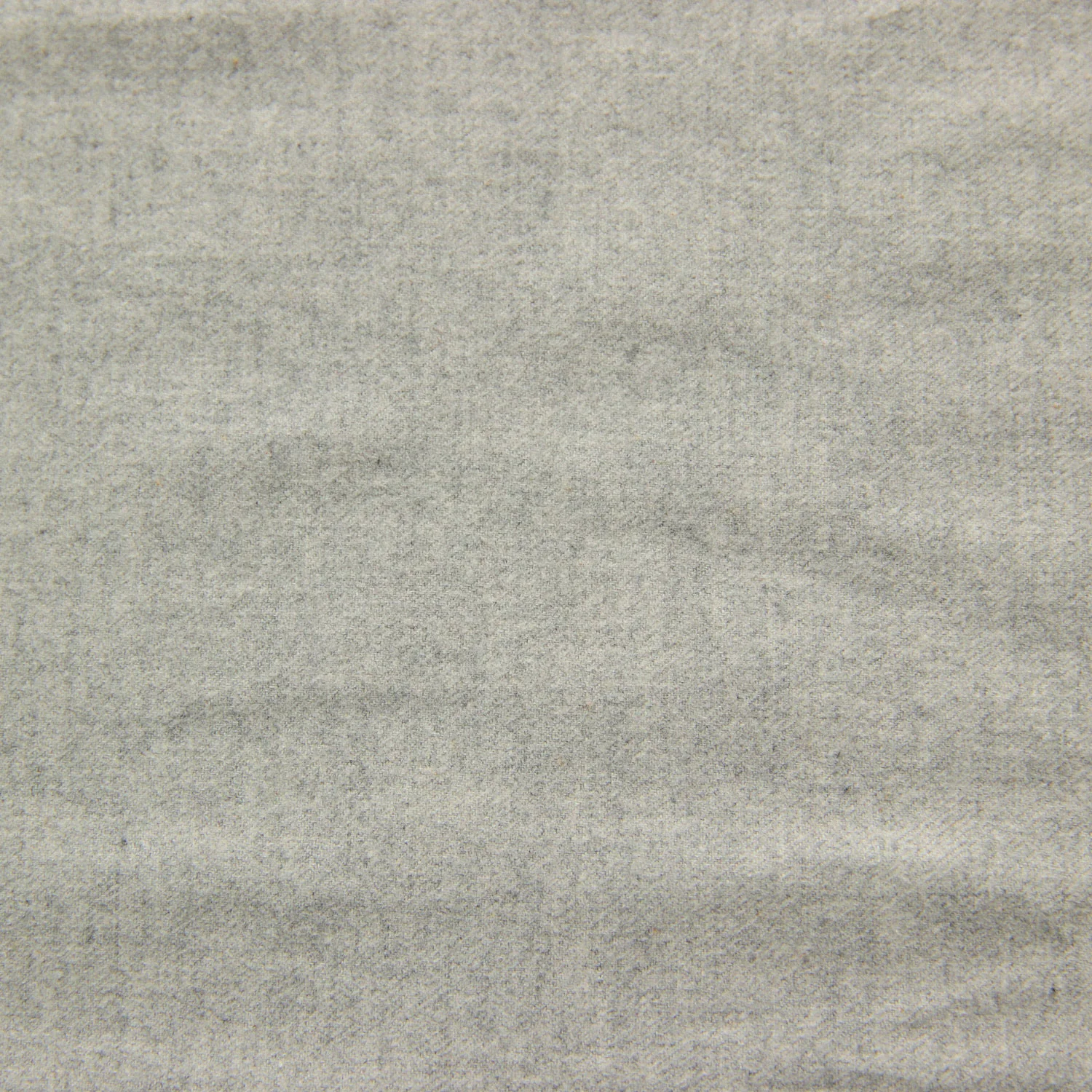 Yarn Dyed Brushed Cotton Viyella - Light Grey YKA-681