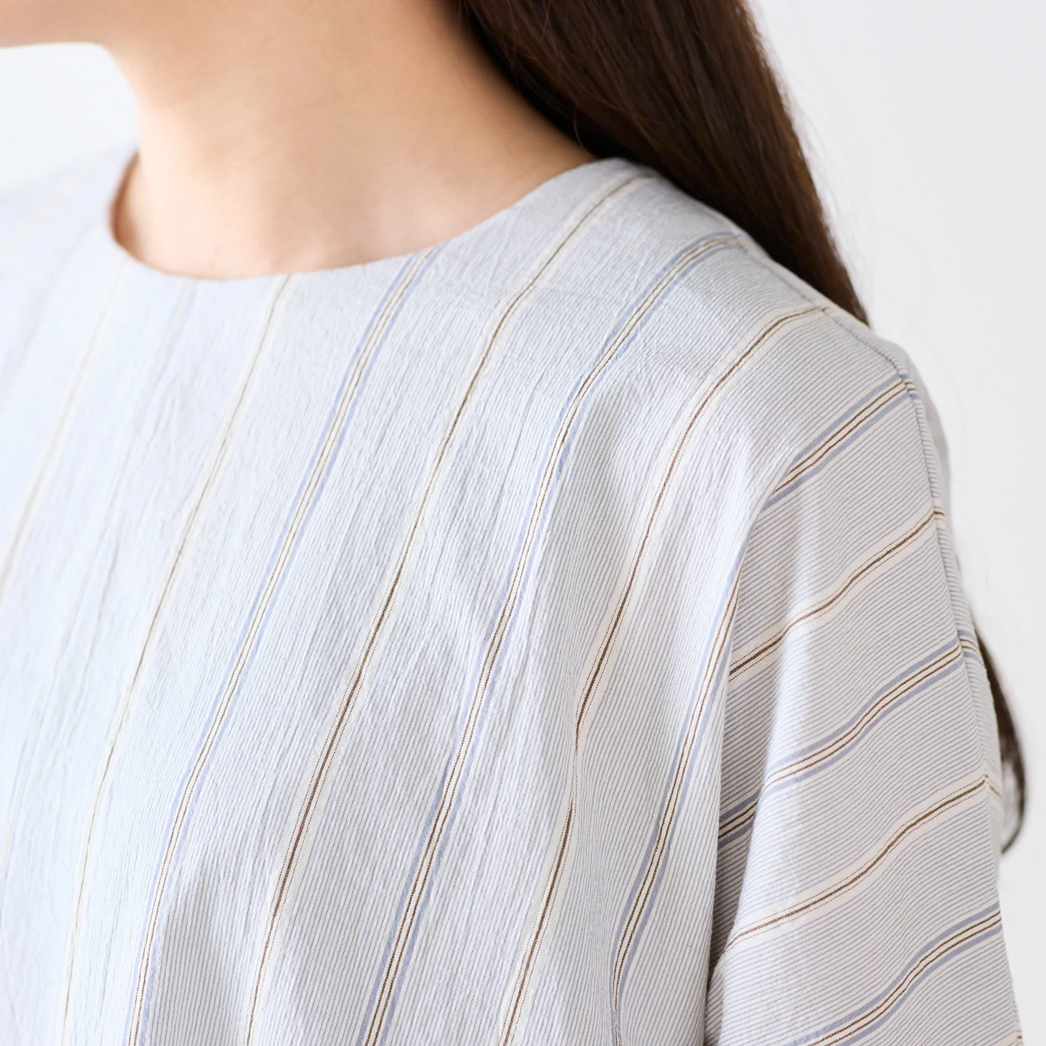 Yarn Dyed Craft Washer Stripe Organic Cotton Broadcloth TS-2056-1 - Image 4