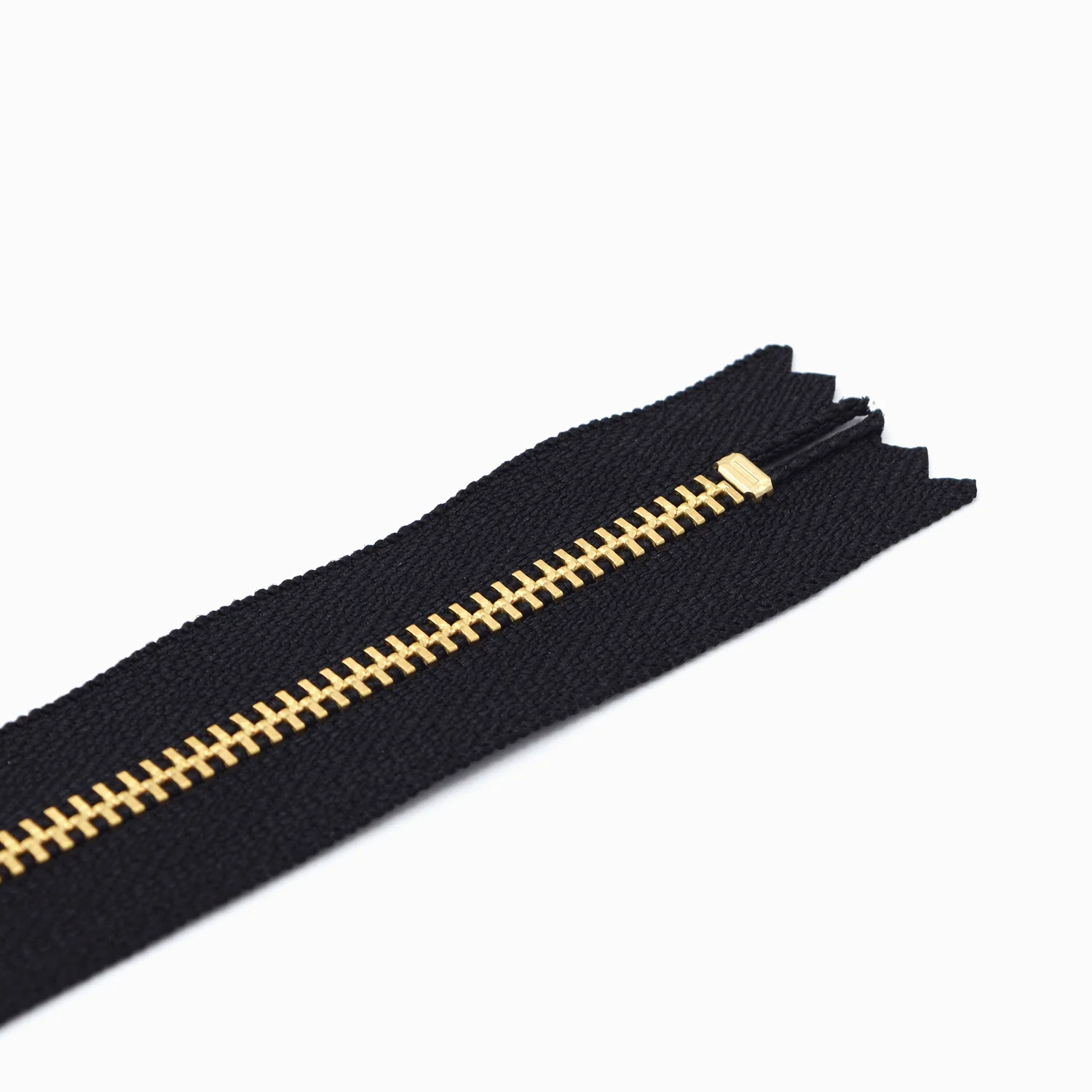YKK Gold Ball Chain Zippers 15CM - Image 5
